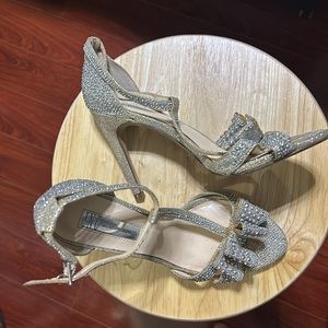FREE with purchase Silver heels